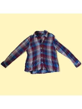 North River Outfitters plaid button-down